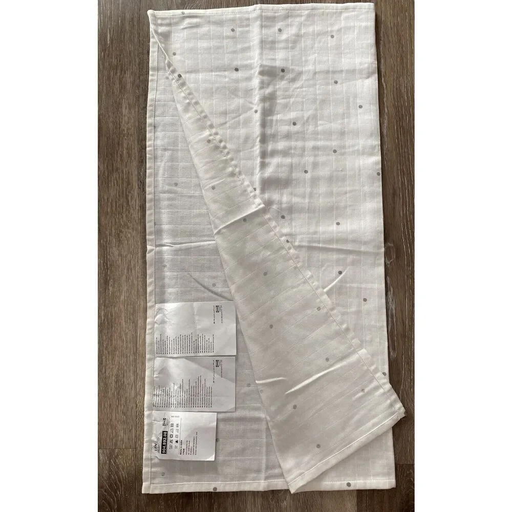 Ikea Grid Lined Dot Pattern Hand Towel